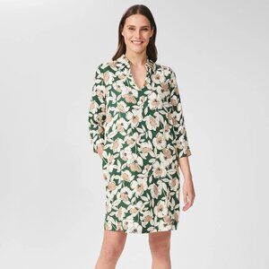 Hobbs London Marea Floral Tunic Dress, Size 12